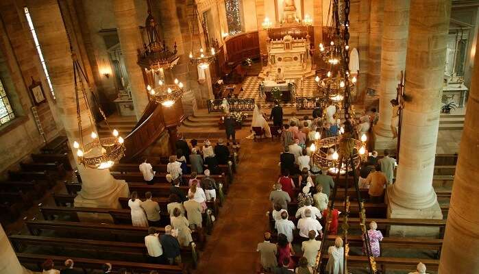 wedding in church