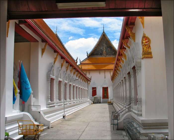 Buddhist temple in bangkok