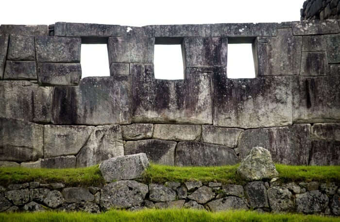 Portals Machupicchu Inca Architecture Stones