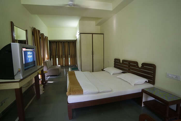 plain room view of the resort