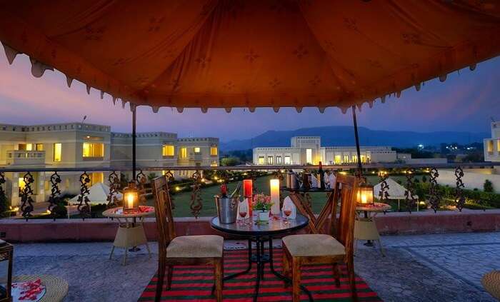 Achrol Niwas Treehouse Resort in Jaipur Rajasthan