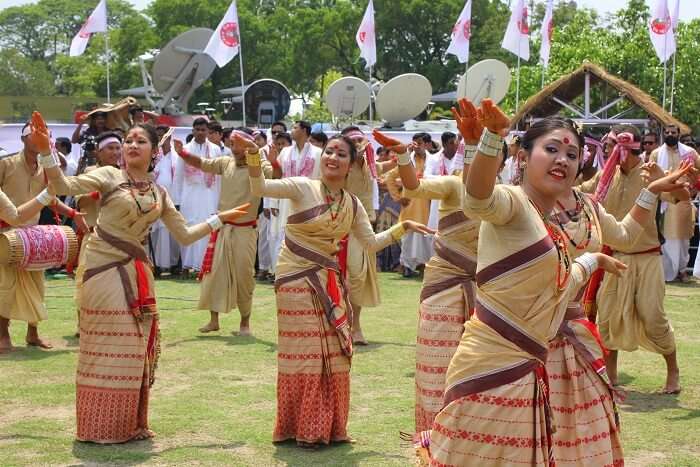 Bihu festival in Assam