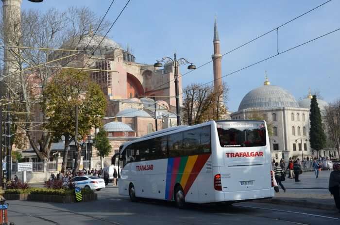 bus tour in sofia