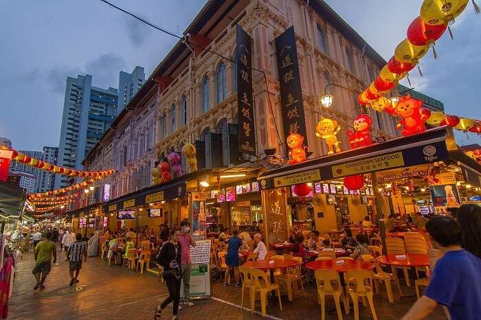 Chinatown in Singapore