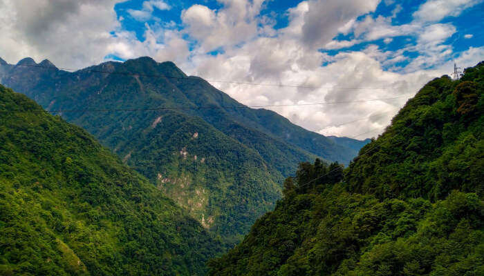 Chungthang near Gangtok