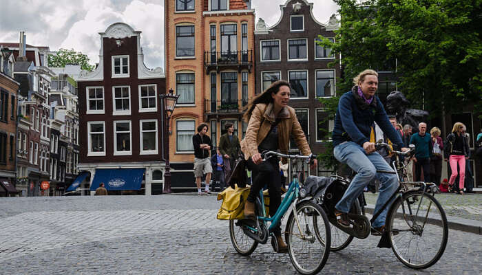 Cycling in the Town