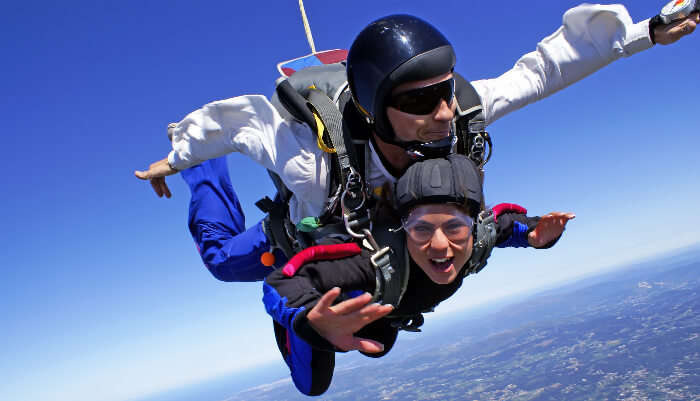 Skydiving