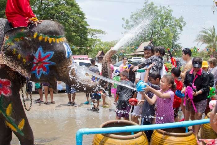 Dates Of Water Festival In Thailand