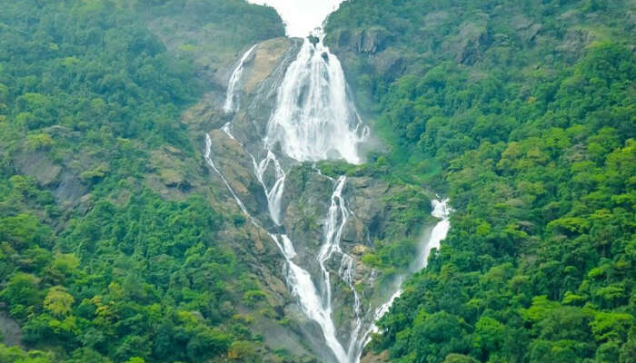 dudhsagar waterfall trip