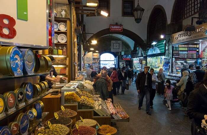Grand Bazaar In Istanbul