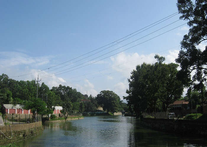 view of haflong lake in haflong town