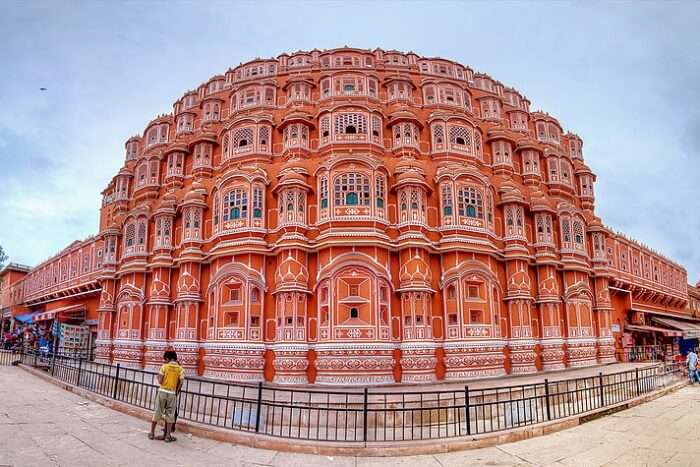 Hawa Mahal is Jaipur is among famous historical places in India and known for its magnificent architecture
