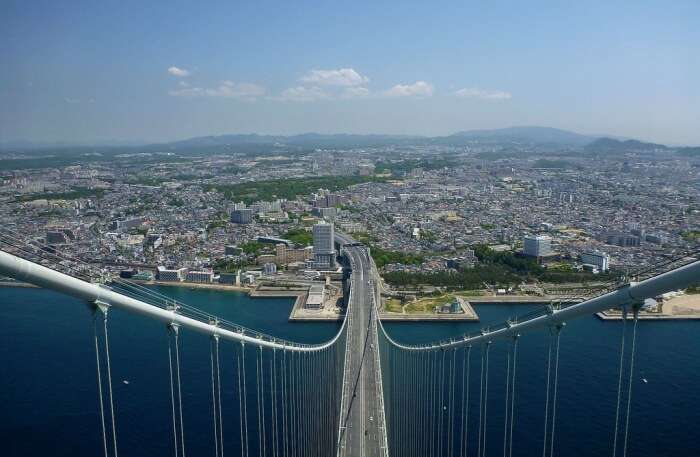 History of Akashi Kaikyo Bridge