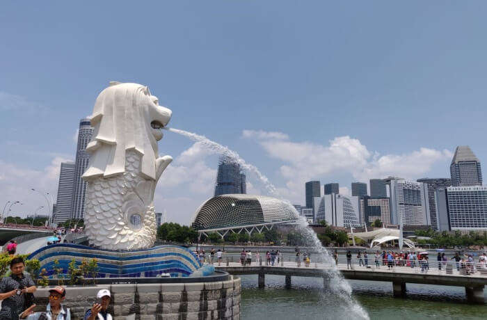 Merlion very important place to visit