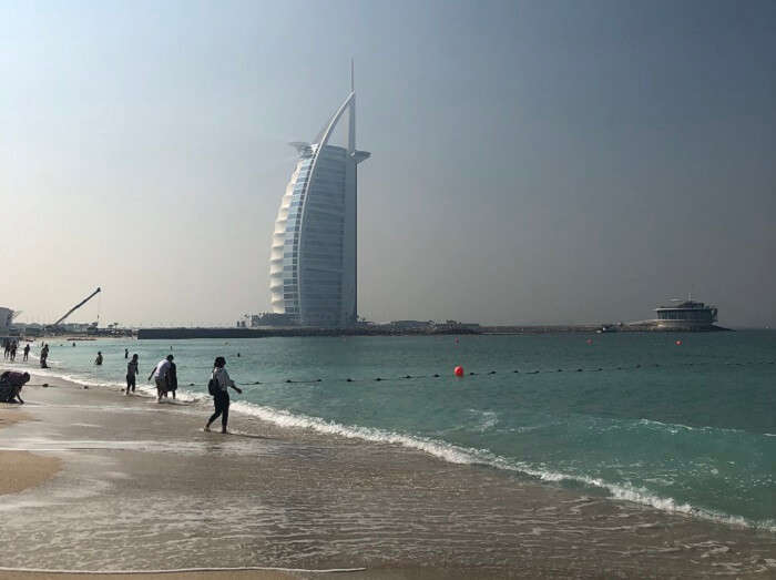 click the view of Burj al Arab