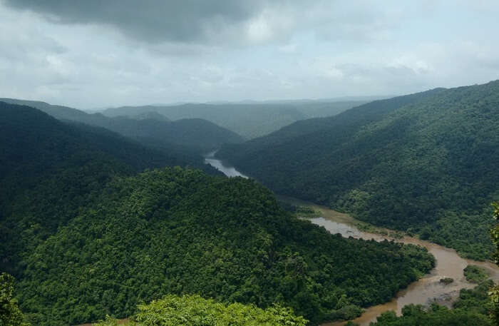 Kali River in Karnataka