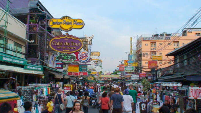 Khao San Road in Bangkok