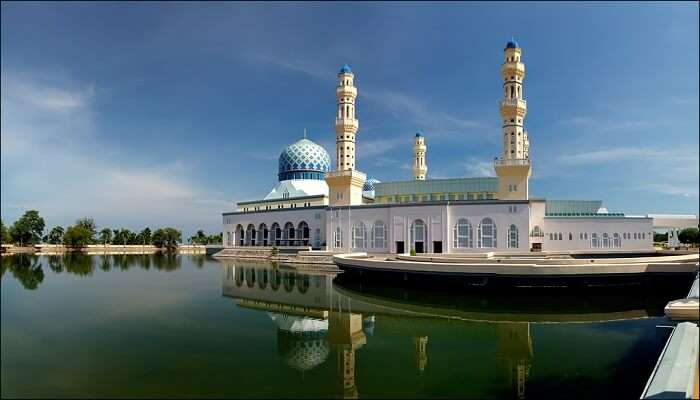 Kota Kinabalu City Mosque in Sabah, Malaysia