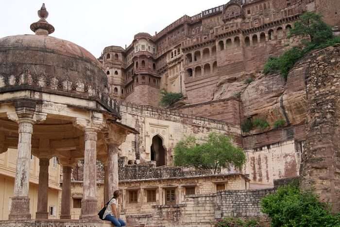 Mehrangarh Fort is among the famous historical places in India