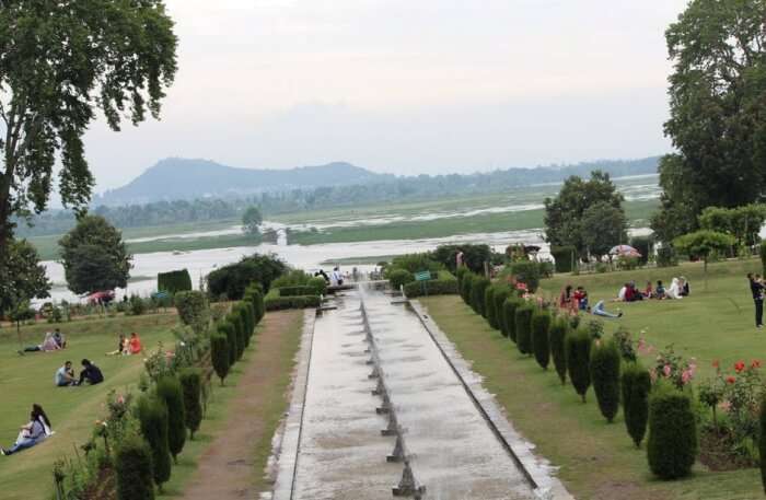 Mughal Gardens View