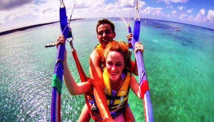 Parasailing in Mauritius_22nd oct