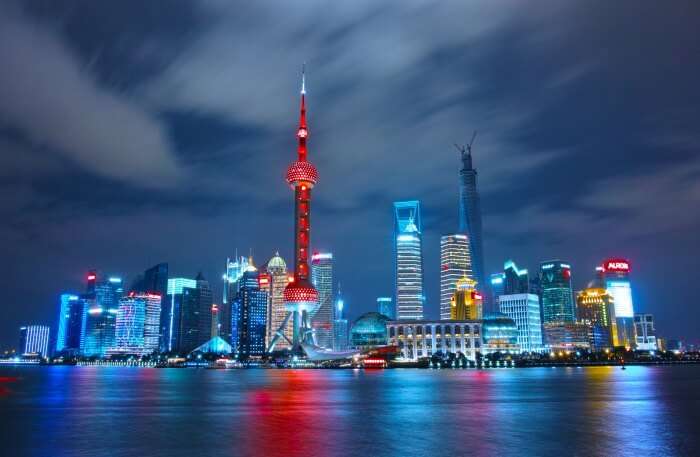 Beautiful Shanghai at night