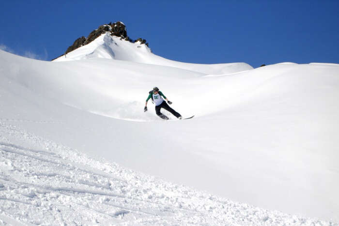 snowboarding