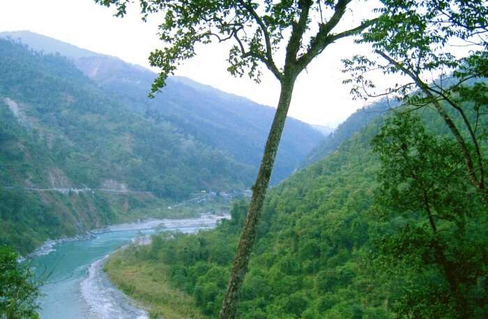 Teesta River in Sikkim