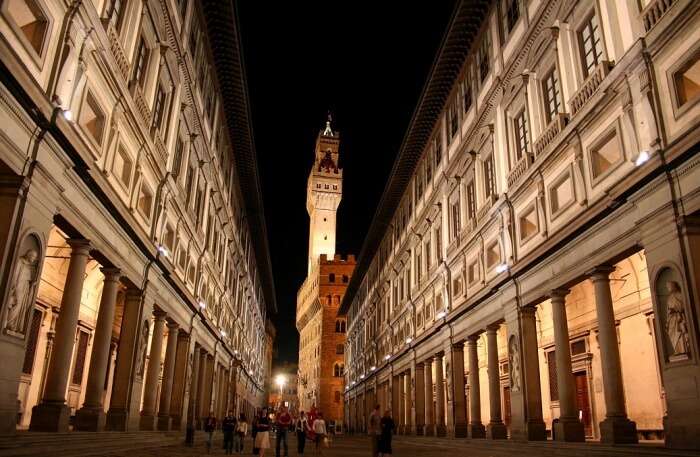 View Of Uffizi Gallery