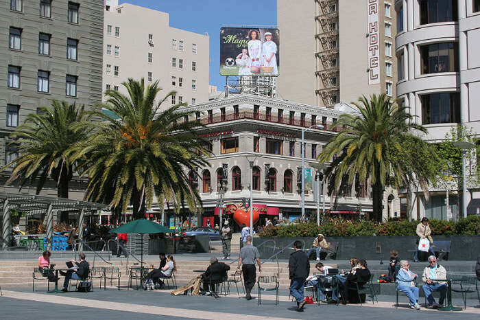 Union Square, San Francisco - Thursday Shops when the Union