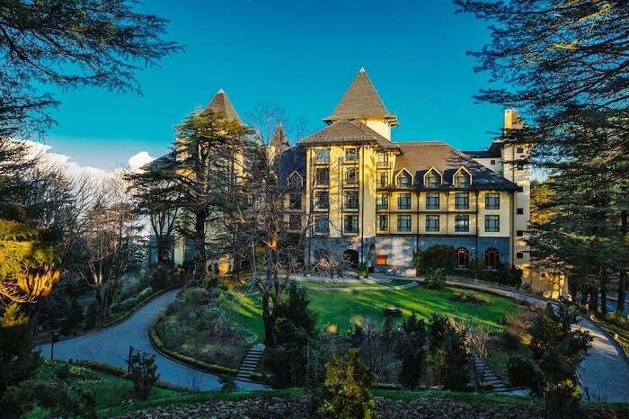 Luxurious resort in Shimla