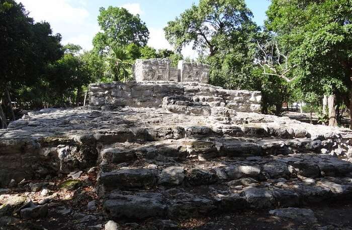 Zaman Ha ruins in Mexico