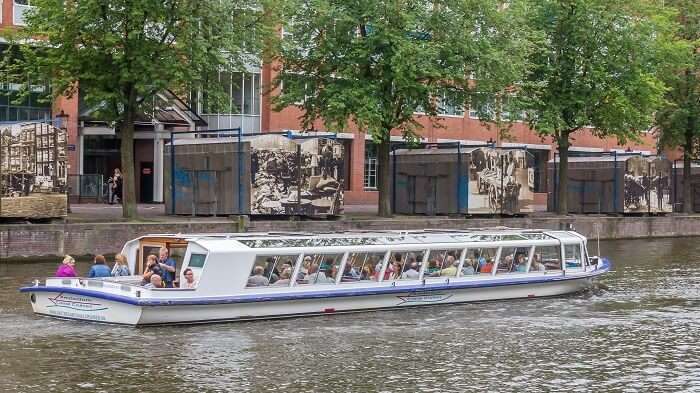 Canal cruise in Amsterdam