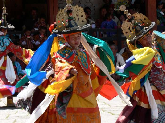 A festival of Thimphu