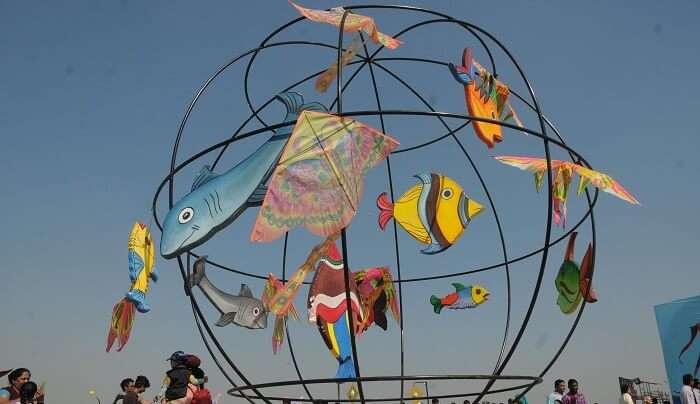 kite festival in kutch