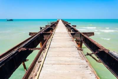 Pier in Mannar