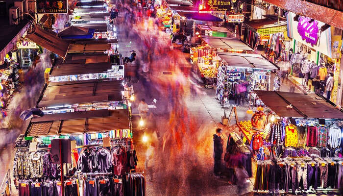 A market in China