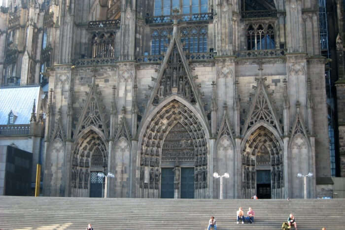 Cologne Cathedral in Cologne, Germany-north elevation