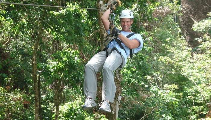 Try Ziplining