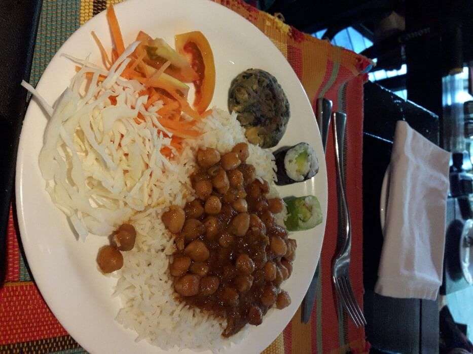 resort offered the Indian food