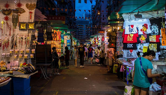 Street Market of Hong Kong