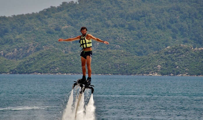 Water Sports Extreme Flyboarding Sea Jets