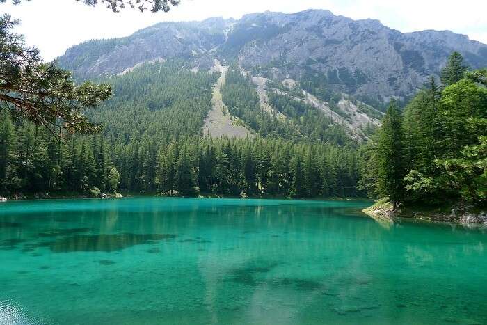 beautiful lake in Austria