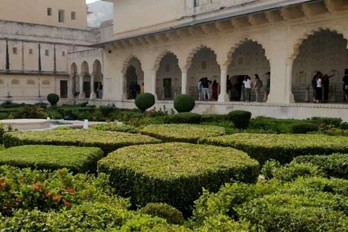 beautiful courtyards and gardens