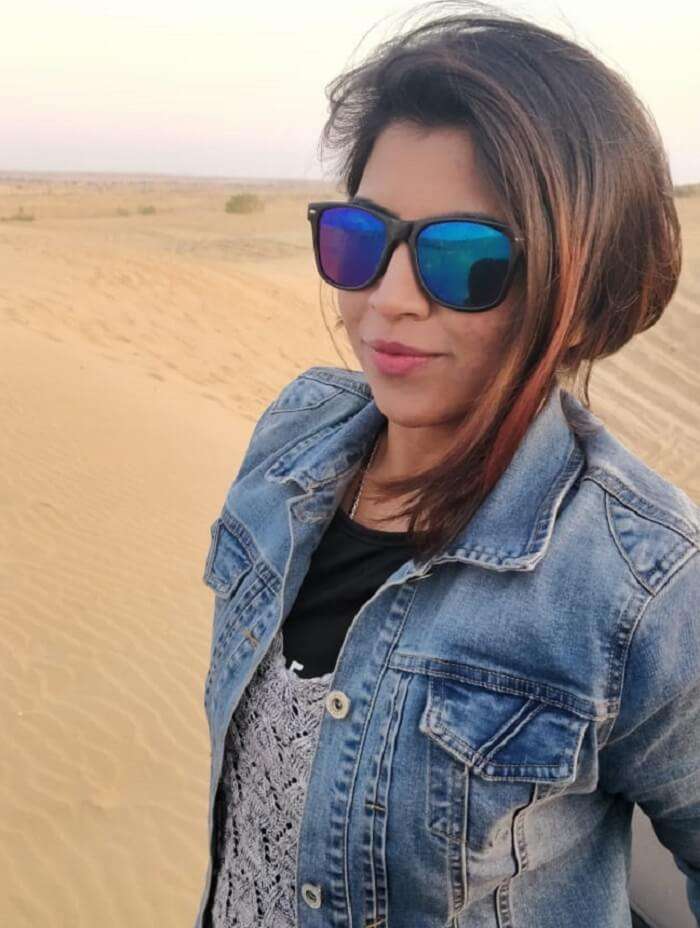 in desert