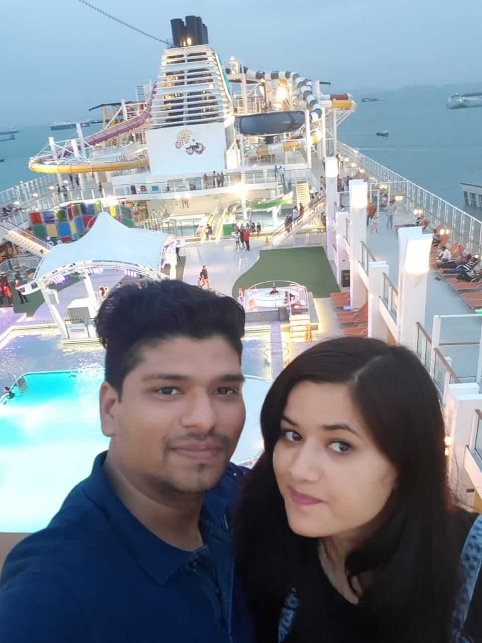 on the cruise