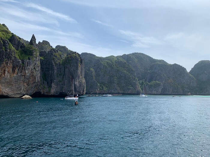 reached to the Phi Phi island