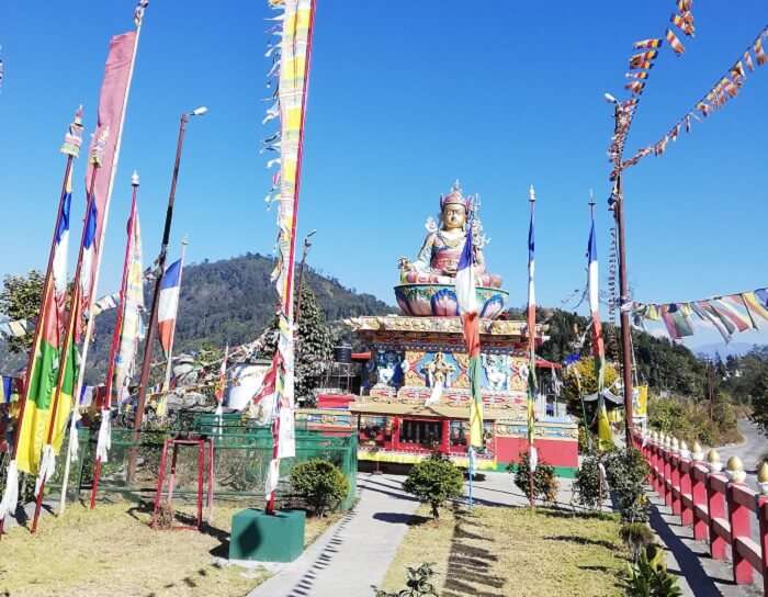 view of the temple