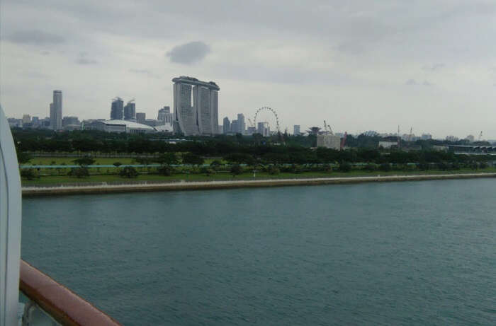 view of the Marina Bay