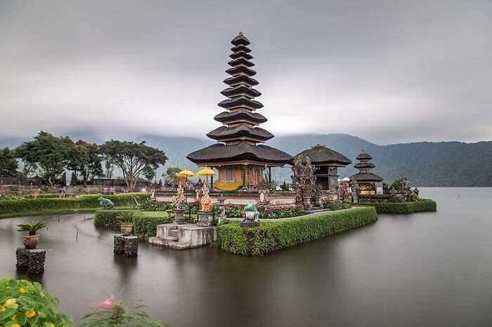 famous temple in Bali